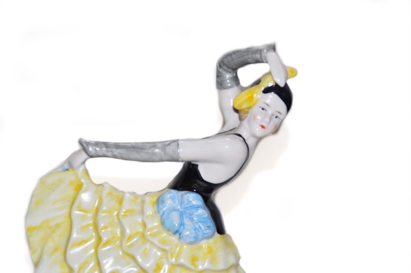 German Art Deco Flamenco Dancero Lamp