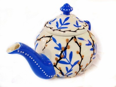 Art Deco Czech Hand Painted Tea Set