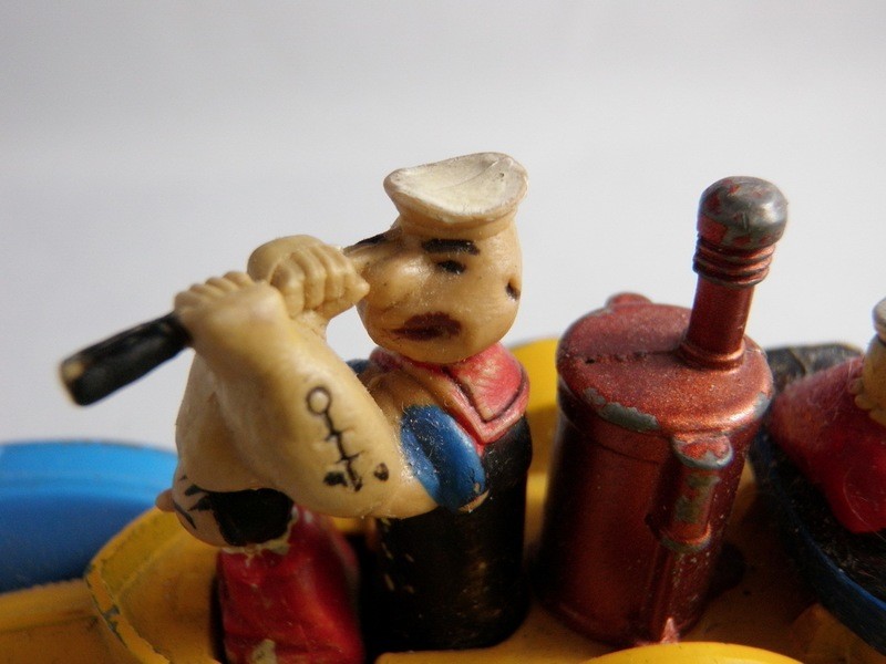 Corgi Popeye Paddle Wagon 1969