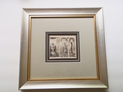Art Deco Edward Ulreicht Flapper Fashion Watercolor