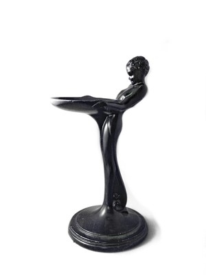 RARE Greist Nude Sculpture and Tray