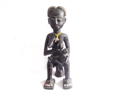 African Fante Maternity Statue