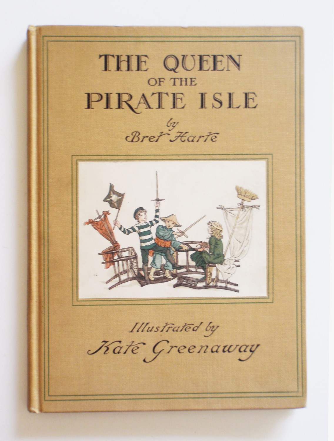 1931 Kate Greenaway Queen of Pirate Isle Children Fantasy Adventure Book