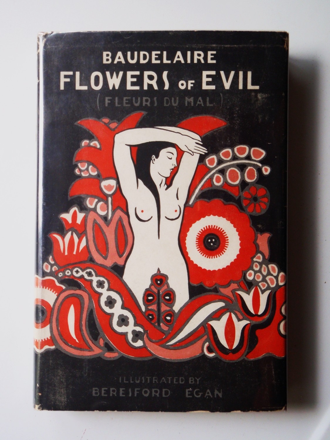 Baudelaire Flowers of Evil 1933 Beresford Egan Art Deco Illustration Ltd 1st Ed