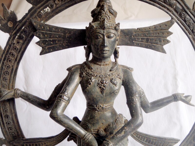 Shiva Nataraja Lord of the Dance Statue 23 Inch Hindu God Cosmic Dancer