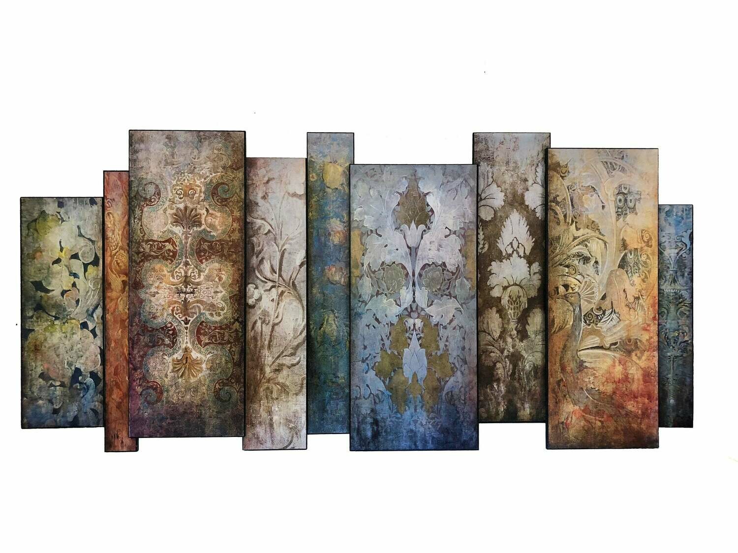 66 Inch Art Panel Faded Memory Offset Panels Mural Home Decor