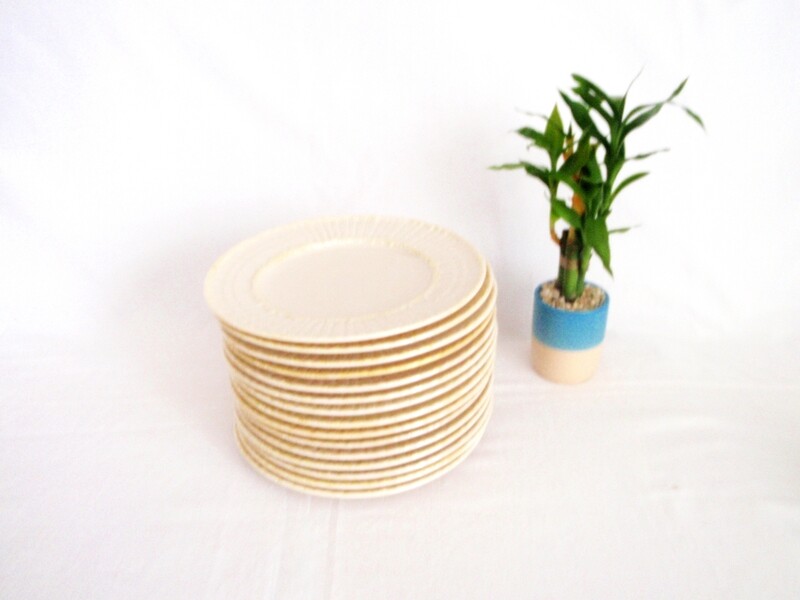 30 Pieces Belleek Limpet Dinner Salad Side Dessert Plates