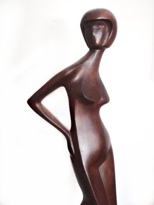 Archipenko Nude  Bronze Sculpture