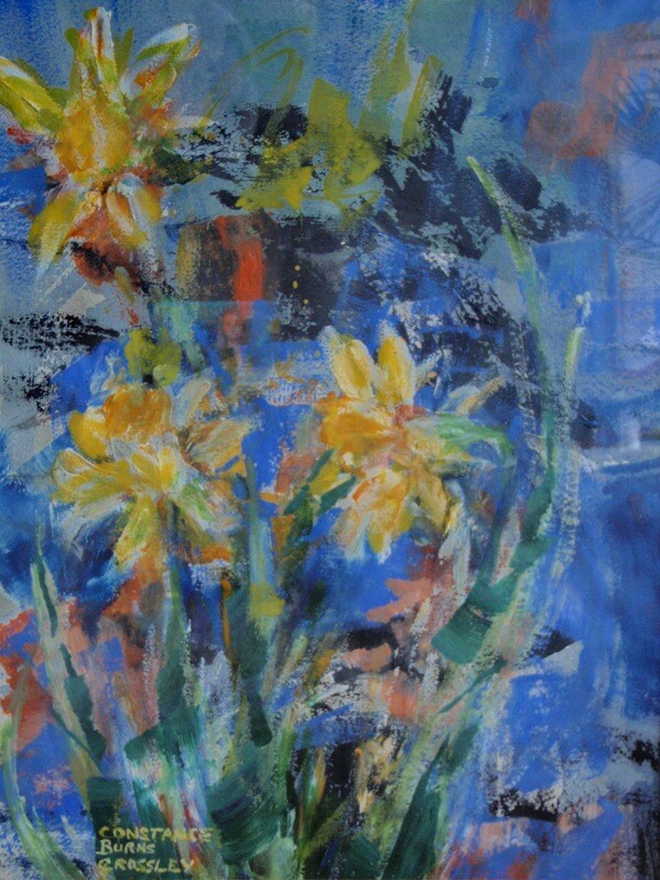 Spring Flowers Bouquet Original Painting 