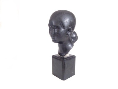 Art Deco Asian Woman Bust by Marc Laguey