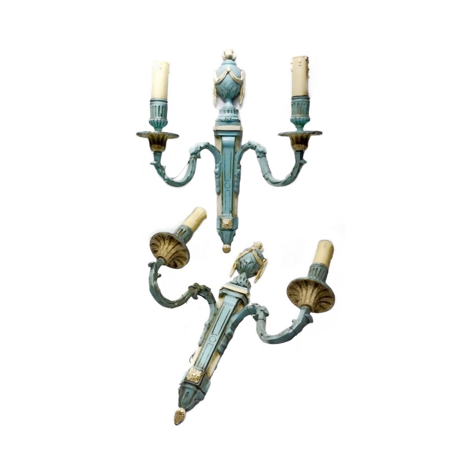 2 French Empire Style Wall Sconces