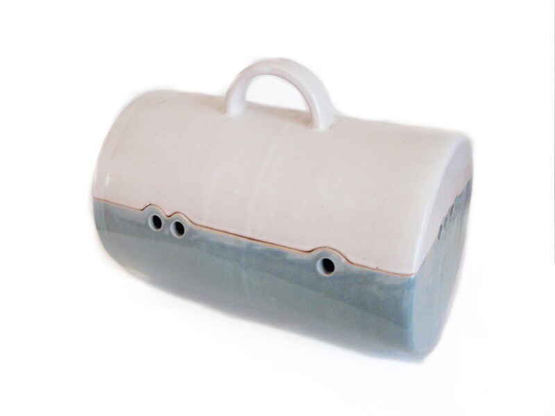 Mid Century Ceramic Bread Bin 