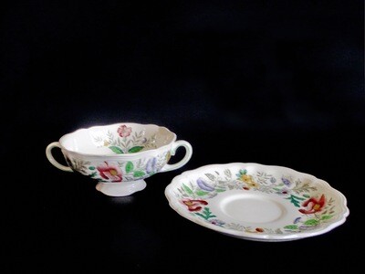 Royal Doulton Stratford Double Handle Soup Cups