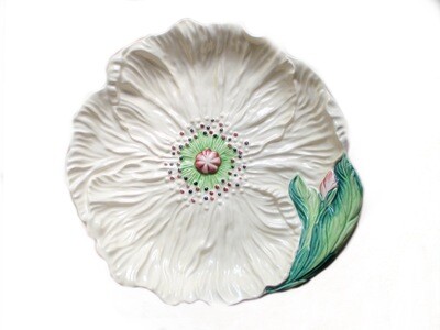 Large Vintage 1930s Carlton Ware Poppy Plate