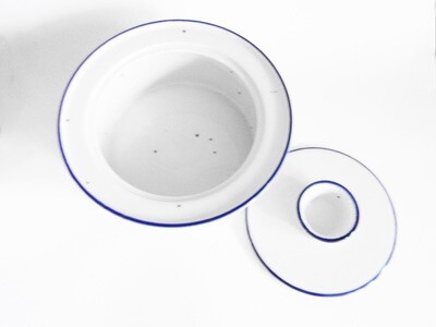 Niels Refsgaard Dansk Denmark Blue Mist Lidded Server