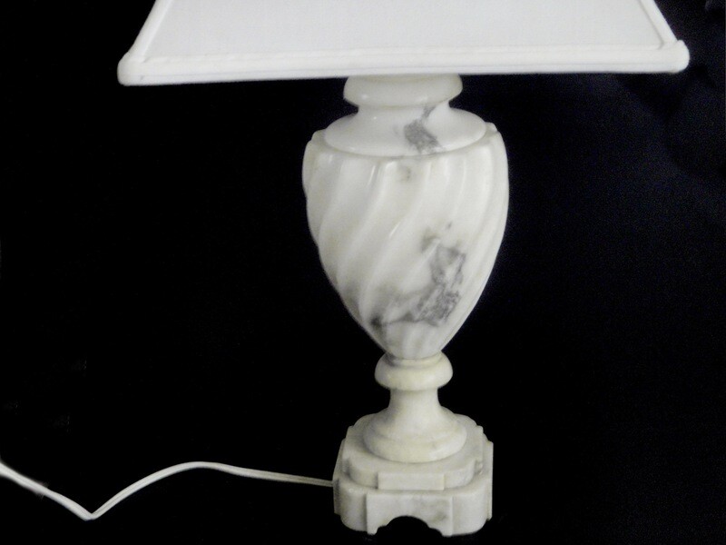Art Deco Marble Living Dining Room Lamp
