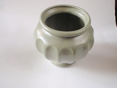 Haeger Mid Century Olive Green Pottery