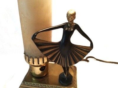 RARE Bullet Table Art Deco Table Lamps