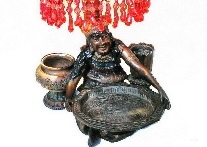 RARE Fortune Teller Censer and Lamp