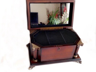 Bombay Company Mahogany Men's Dresser Valet