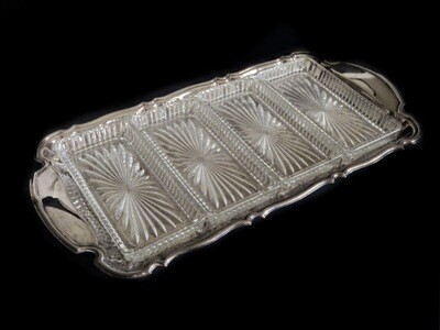 Mid Century Serving Tray for Dinner Parties