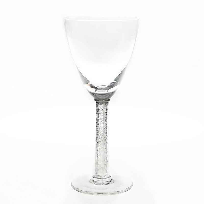 5 Lalique Phalsbourg Stemware Barware Crystal Glasses