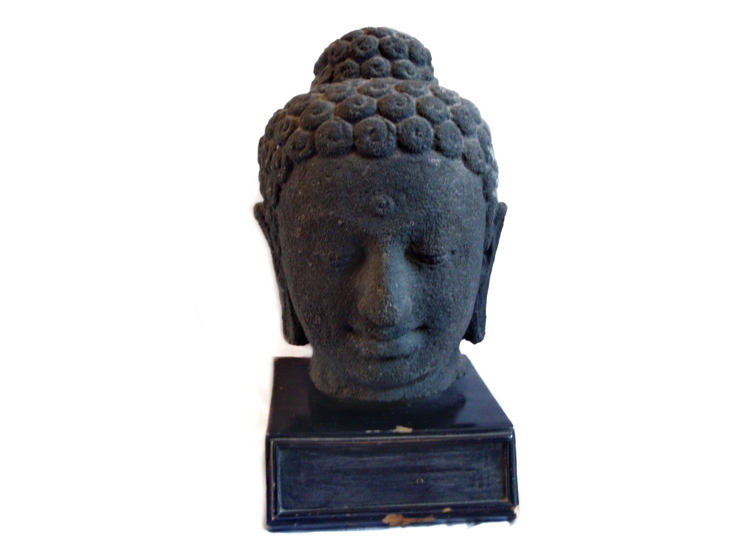 Ancient Andesite Volcanic Buddha Head