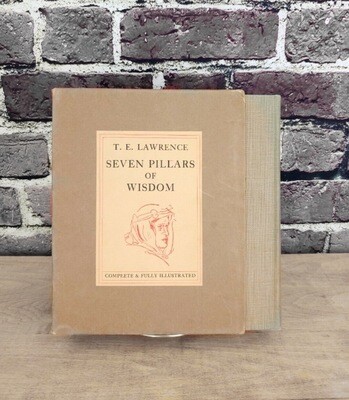 T E Lawrence 1935 Seven Pillars of Wisdom 1st Trade Ed Book