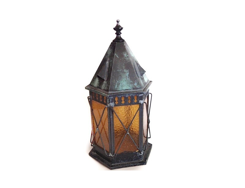 Mission Arts &amp; Crafts Copper Outdoor Wall Sconce