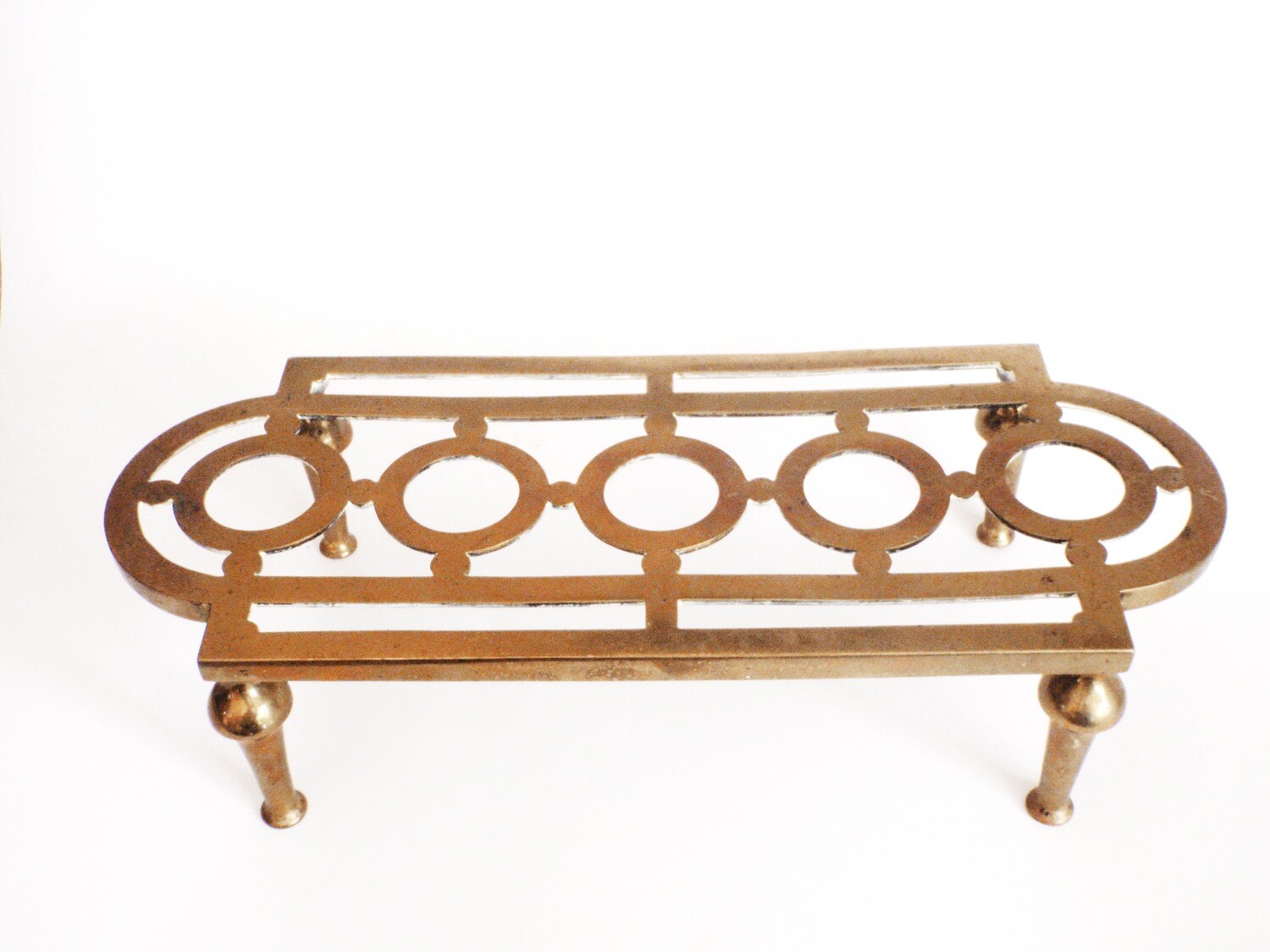 William Tonks and Sonse Large Footed Trivet 