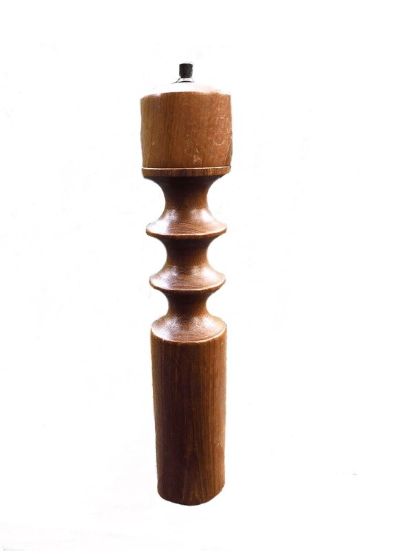 Vintage MSM 13 Inch Danish Teak Peppermill