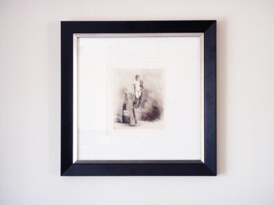 Framed Joseph Apoux Woman and Absinthe Destruction