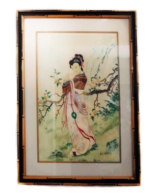 Ellen Jean Harris E.J. Wareham Geisha Paintings