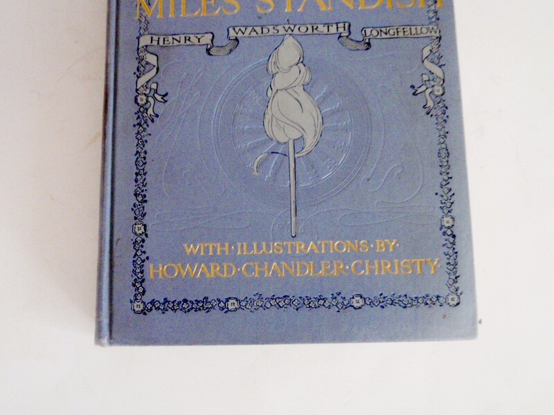 Beautiful clean 1903 Longfellow Courtship of Miles Standing 