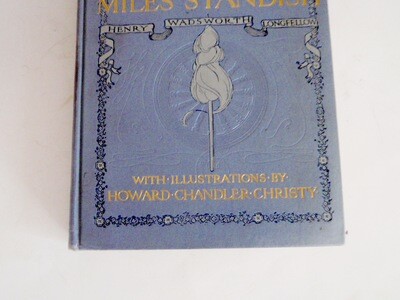 Beautiful clean 1903 Longfellow Courtship of Miles Standing 