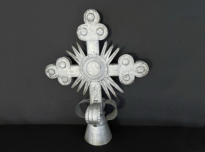 Antique Architectural Church Tabletop Cross