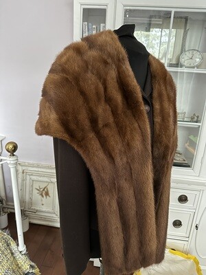 Mahogany Mink Stole 
