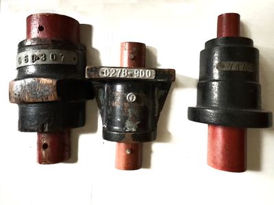 8 Mid Century Industrial Foundry Molds Wall Art