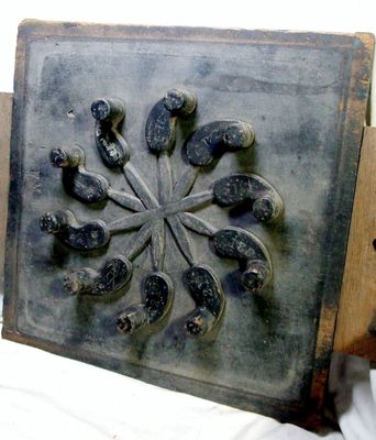 19th Industrial Foundry Mold Home Business Wall Art &amp; Jewelry Display