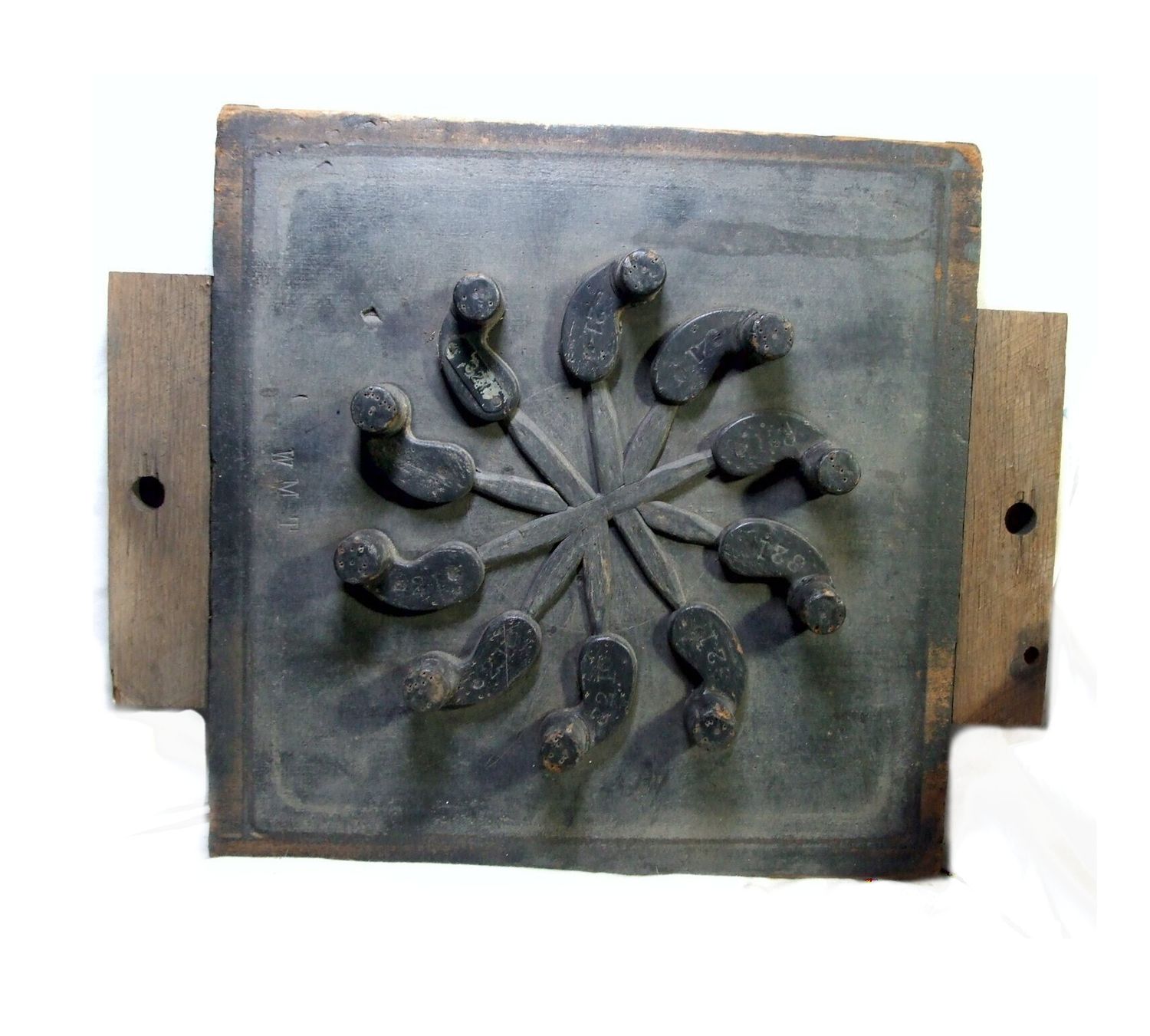 19th Industrial Foundry Mold Home Business Wall Art &amp; Jewelry Display