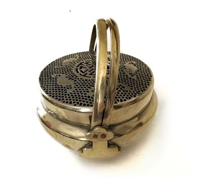 VTG Japanese Brass Incense Jewelry or Trinket Bowl Home Business