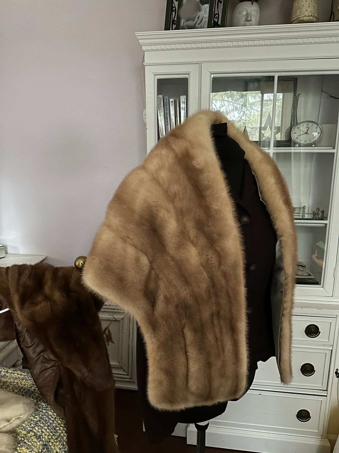 Sand Mink Eaton&#39;s Fur Salon 1950&#39;s MCM Era