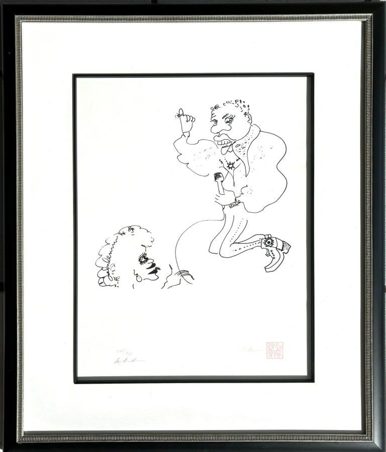 John Lennon Ltd Ed Signed Serigraph on Rag Paper Framed