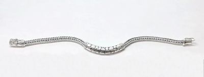 Vtg Sarda Hardy Pebble Design Bangle Bracelet