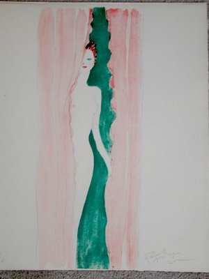 Art Deco Sgd Numbered Jean-Gabriel Domergue Nude Painting