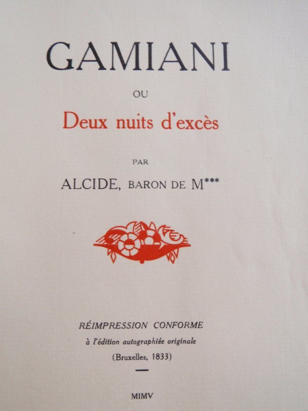 GAMIANI Art Deco erotic illustrations