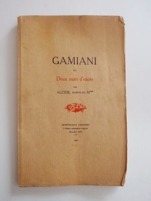 1931 Gamiani Erotica Two Nights of Excess 9 Erotic Gravure Clandestine Ltd Ed Printing