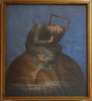 George Fredericks Watts - Pastel Hope Art 