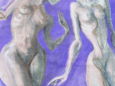 Two Naked Women by Diane Knopf 
