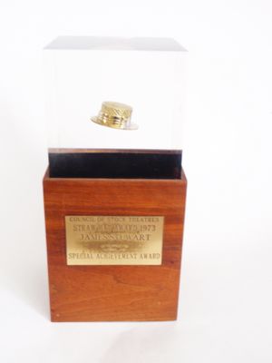 Genuine James Stewart Straw Hat Award Personal Estate